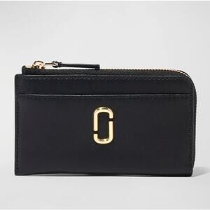 New Black leather marc Jacobs "the J Marc" wallet